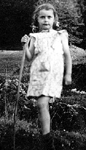 Annie � 7 ans, � la Croix du Nivolet